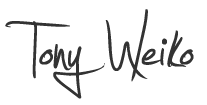 Tony Weiko Signature
